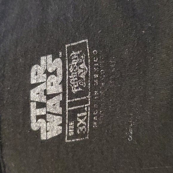 STAR WARS Vintage Style Black T-Shirt 3XL Darth Vader, Luke Skywalker, Leia - Picture 4 of 4